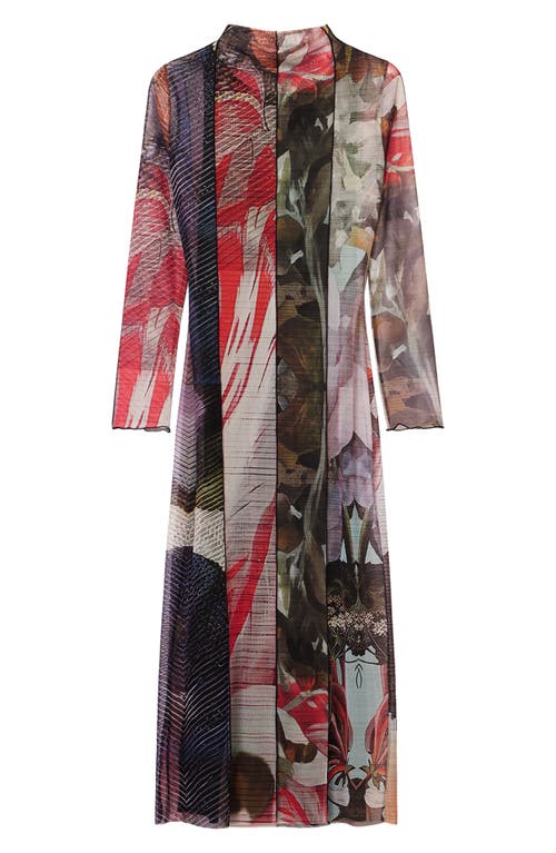 Desigual Carson Contrast Print Dress In Multicolor In Mix