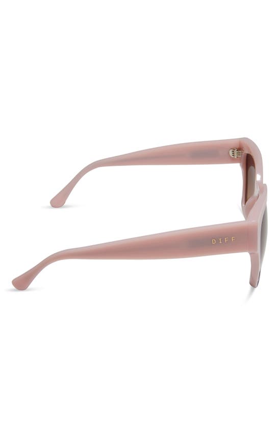 Shop Diff Bella Ii 54mm Square Sunglasses In Brown Gradient