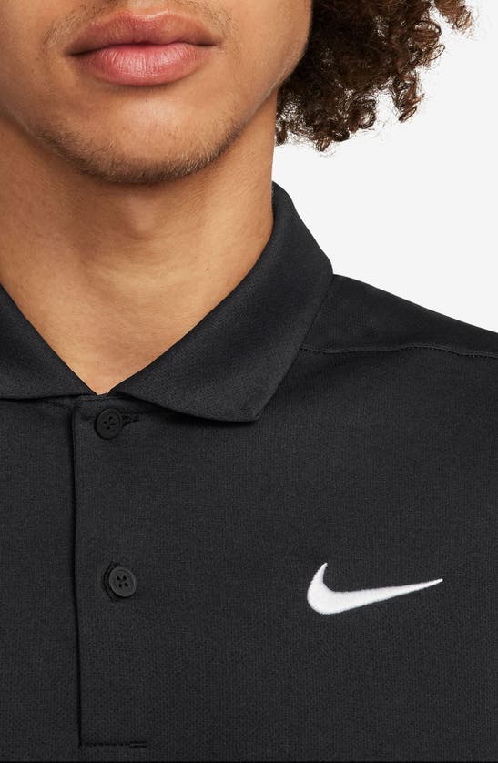 Shop Nike Dri-fit Victory+ Golf Polo In Black/ Anthracite/ Black