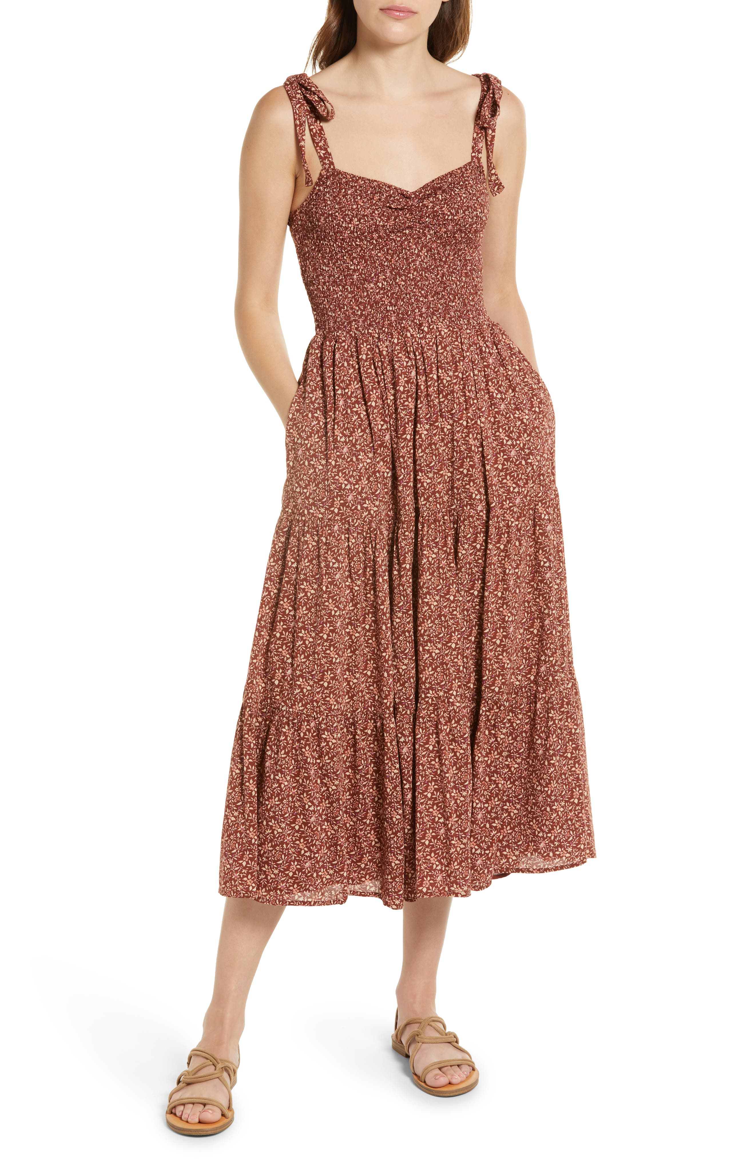 Madewell Lucie Tie Strap Sundress 