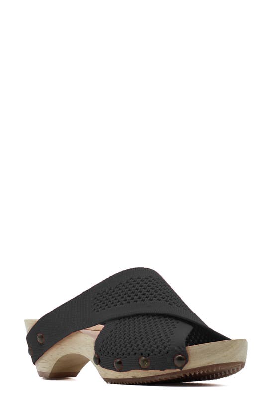 Jax And Bard Libby Hill Sandal In Pitch Black