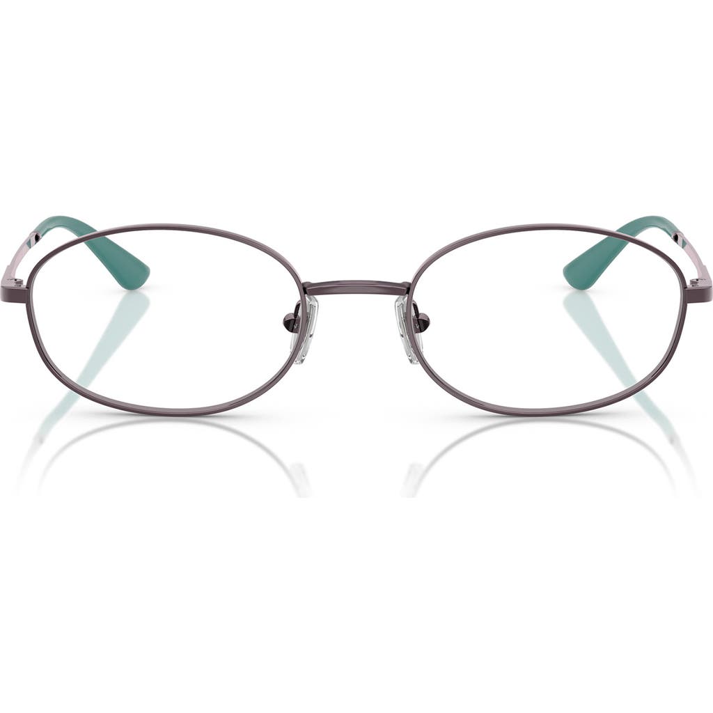 Vogue 54mm Oval Optical Glasses In Violet