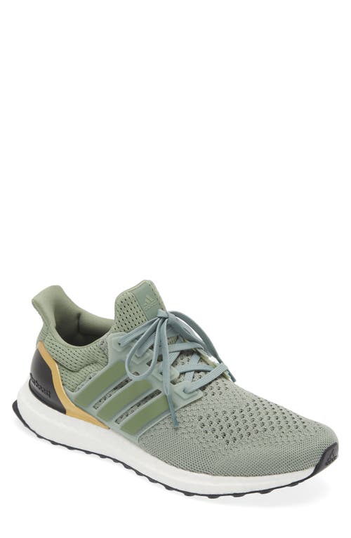 Adidas Originals Adidas Ultraboost 1.0 Dna Running Trainer In Green/green/gold Metallic