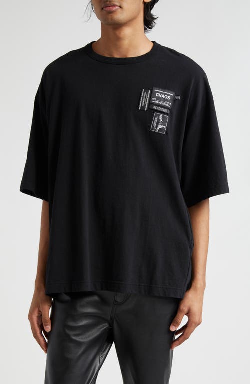 Undercover Oversize Chaos T-Shirt Black at Nordstrom,