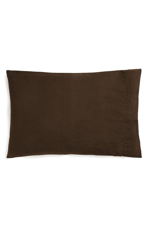 Parachute Set Of 2 Linen Pillowcases In Java