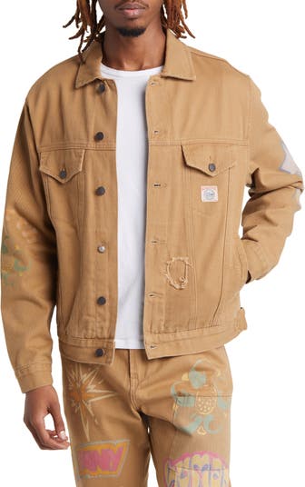Cotton Denim Trucker Jacket