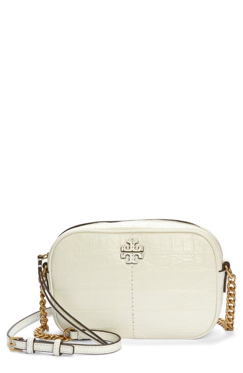 Women's Small 'mcgraw' Snake-embossed Bucket Bag by Tory Burch