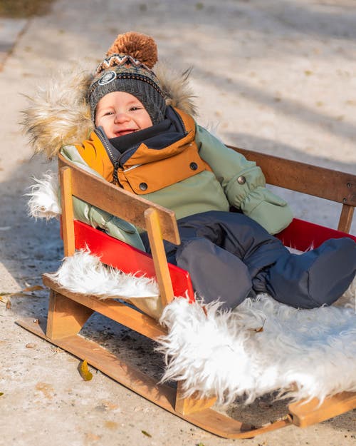 Shop Deux Par Deux Baby Boy's One Piece Baby Snowsuit Sage, Brown And Dark Grey In Ebony