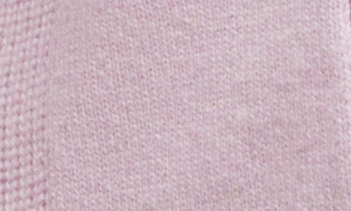 Shop Mango Mixed Stitch Cardigan In Light/pastel Purple