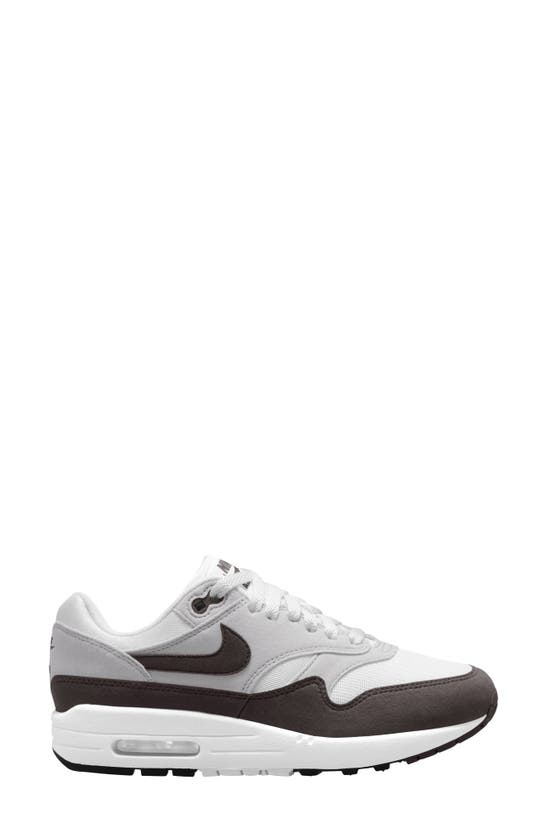 Shop Nike Air Max 1 Sneaker In Neutral Grey/ Brown/ White