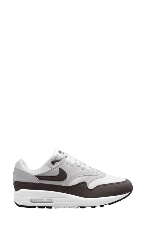 Shop Nike Air Max 1 Sneaker In Neutral Grey/brown/white