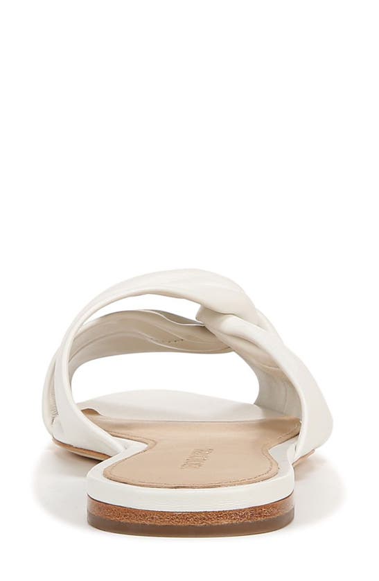 Shop Veronica Beard Seraphina Slide Sandal In Coconut