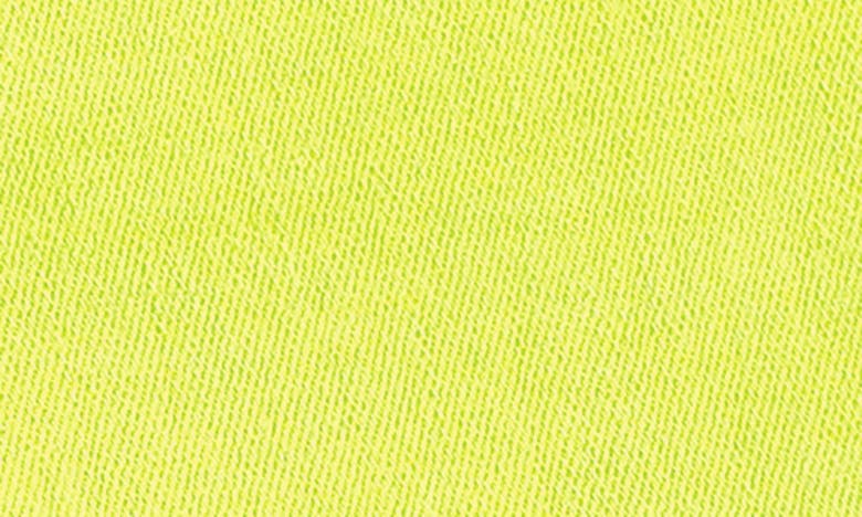 Shop Tractr Kids' Neon Cutoff Denim Shorts In Neon Yellow