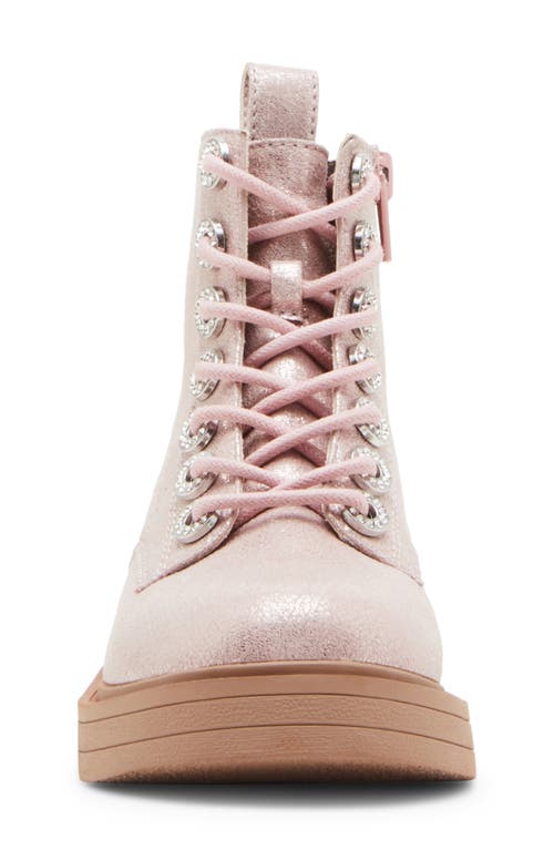 Shop Steve Madden Kids' Jnolita Bootie In Blush