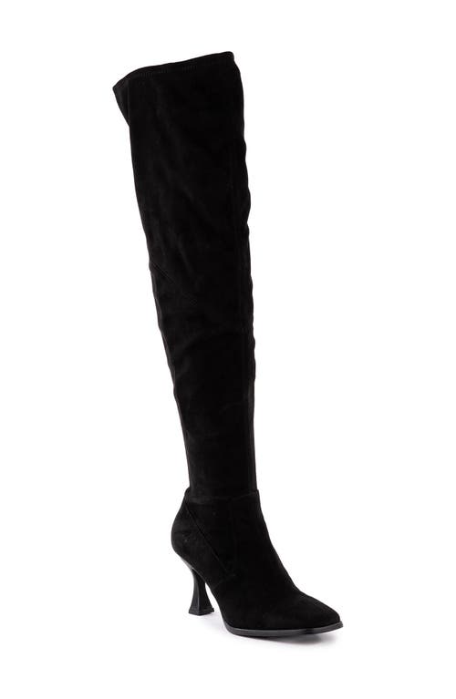 You or Me Over the Knee Boot in Black