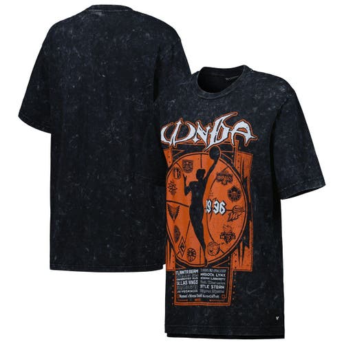 Unisex The Wild Collective Black WNBA Logowoman Band T-Shirt