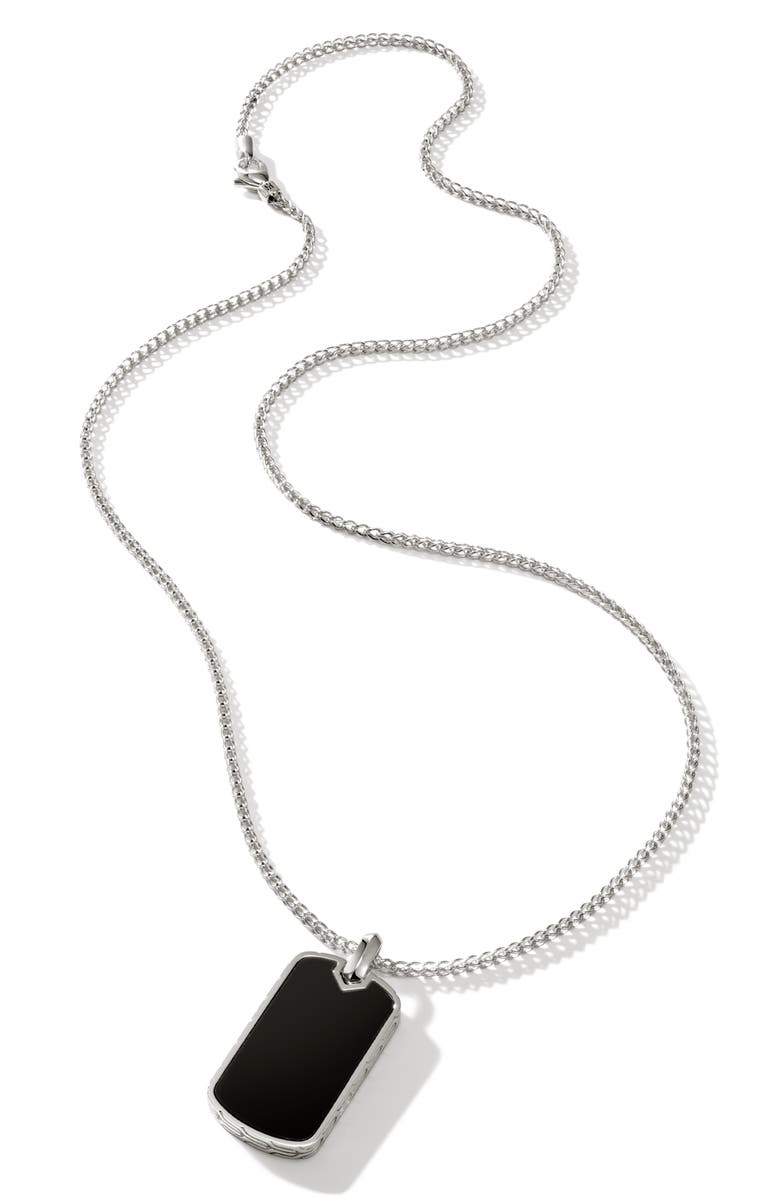 John Hardy Dog Tag Pendant Necklace Nordstrom