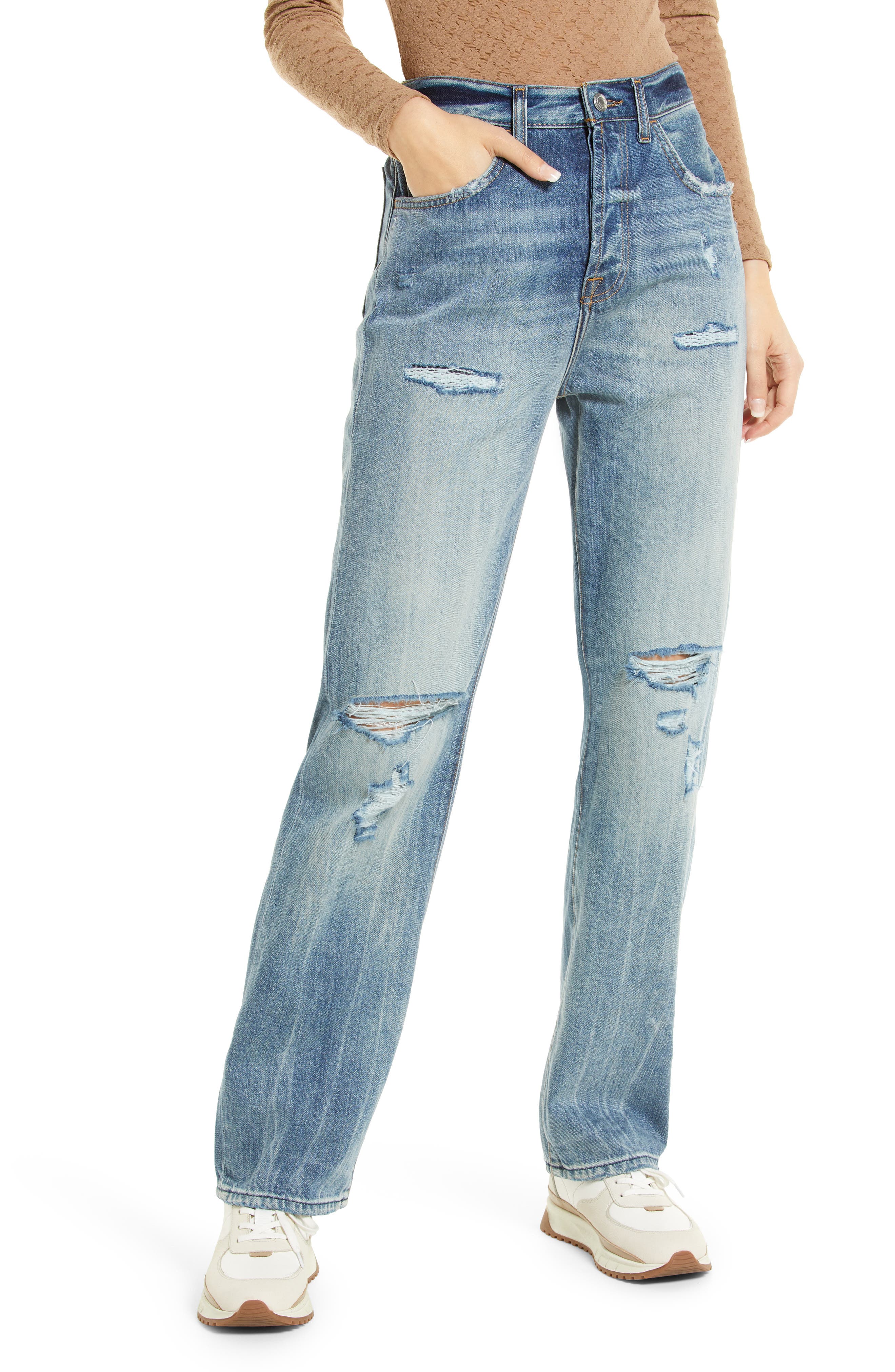 Easy Straight Leg Jeans | Nordstrom