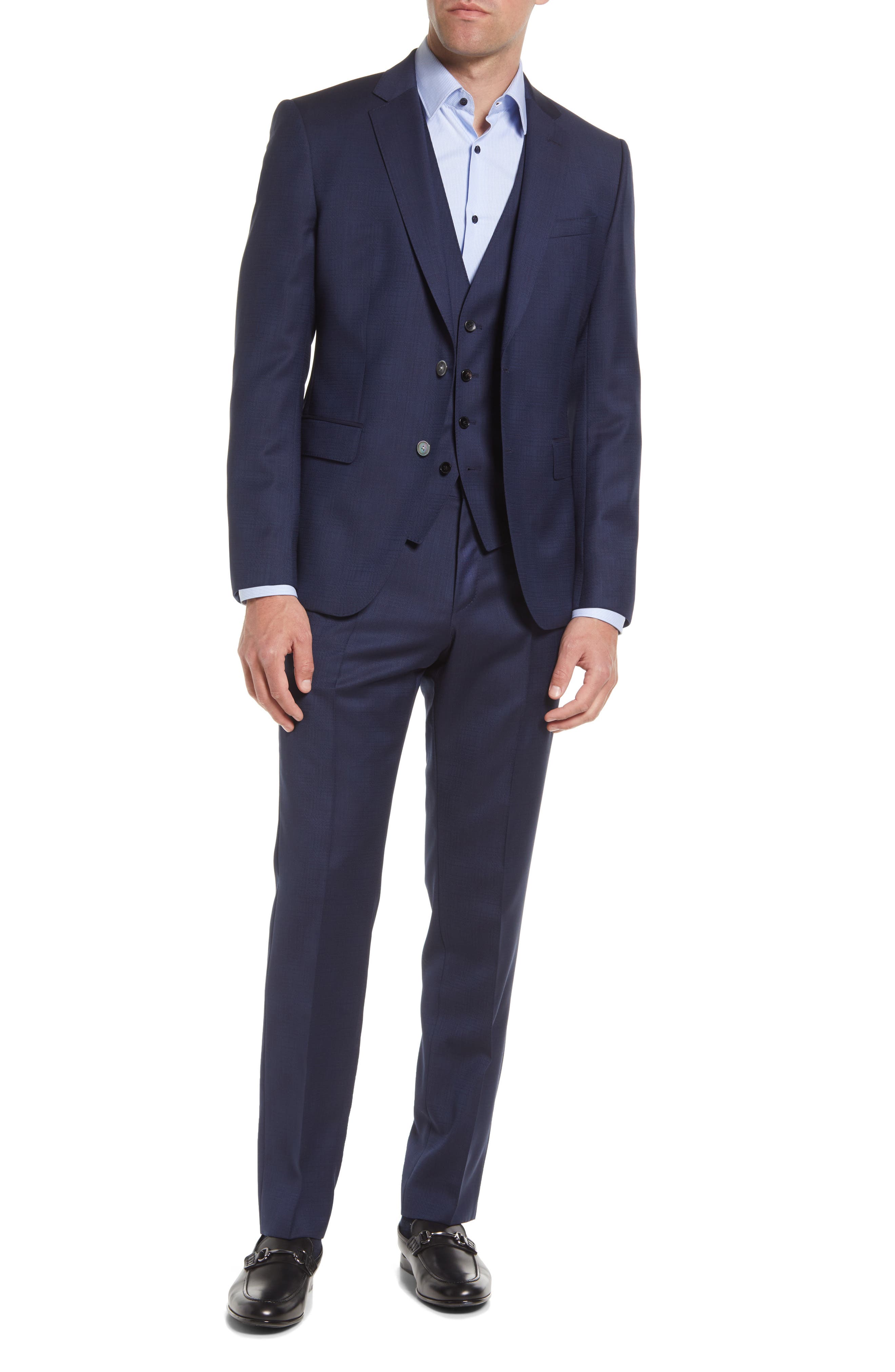 hugo boss blue suit nordstrom