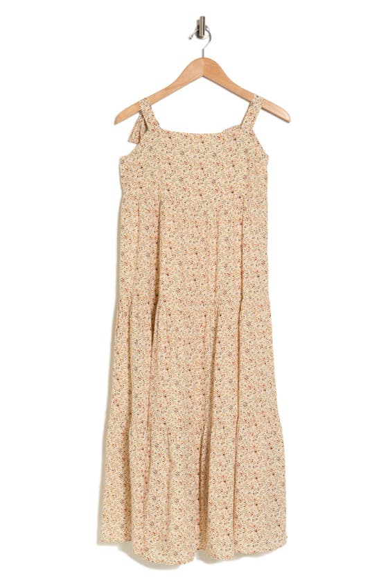 Madewell Floral Tie Strap Cotton Sundress In Antique Cream | ModeSens Madewell Floral Tie Strap Cotton Sundress In Antique Cream | ModeSens