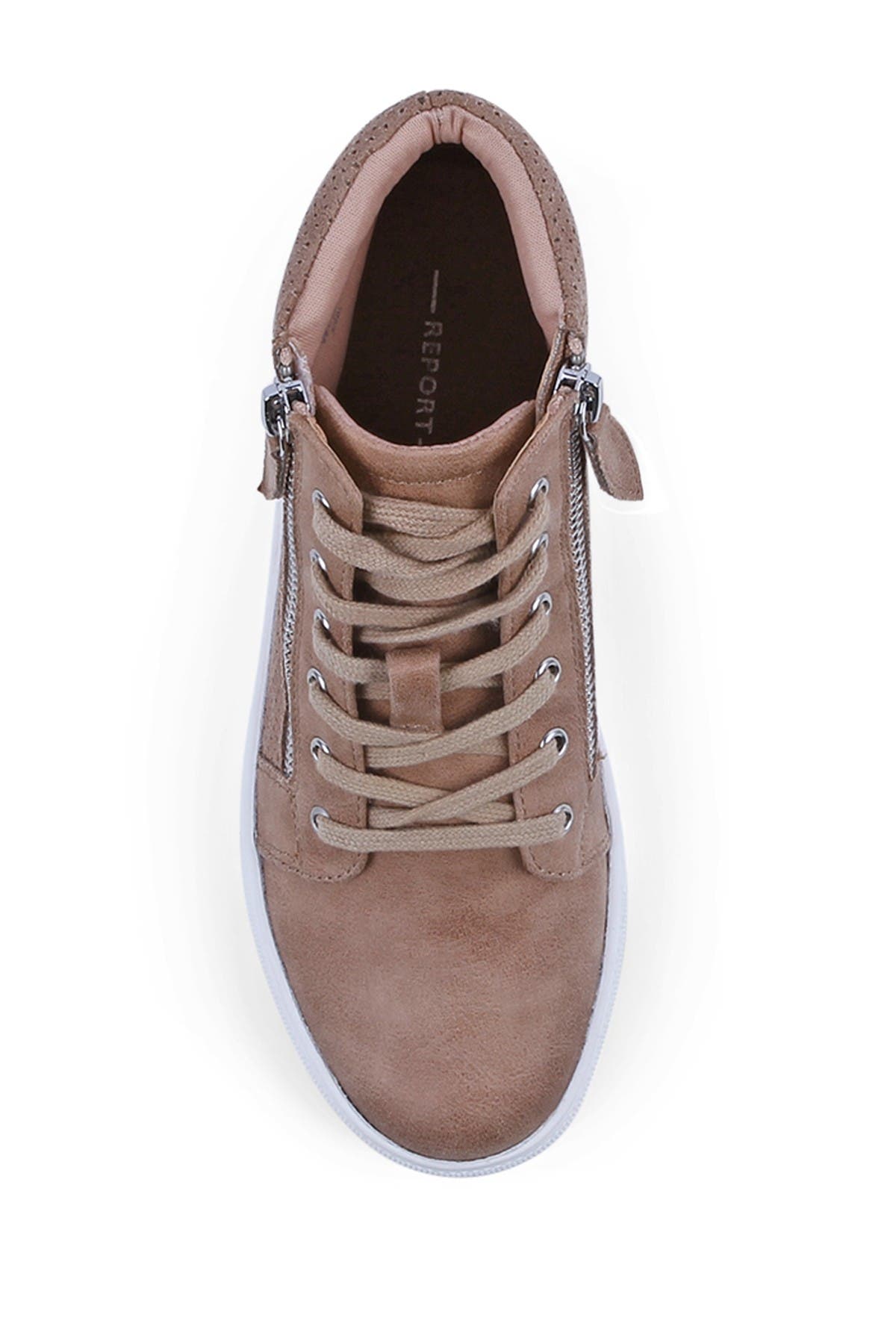 report amal high top sneaker