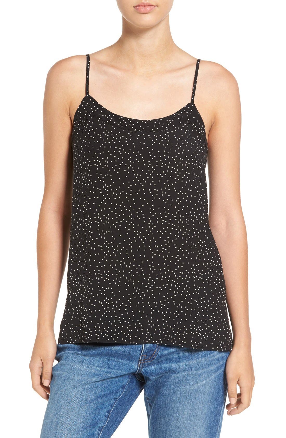 polka dot camisole