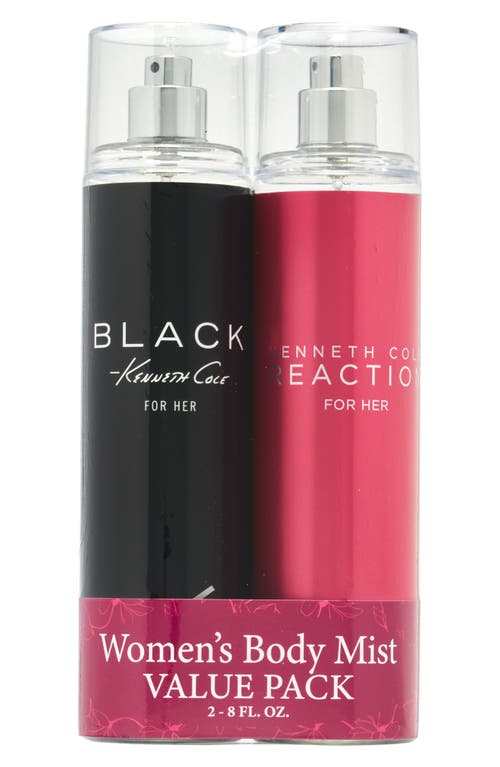 Kenneth Cole Body Mist Fragrance Set In No Color