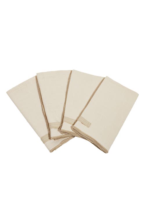 Our Place Set of 4 Loop Napkins in Steam at Nordstrom, Size One Size Oz