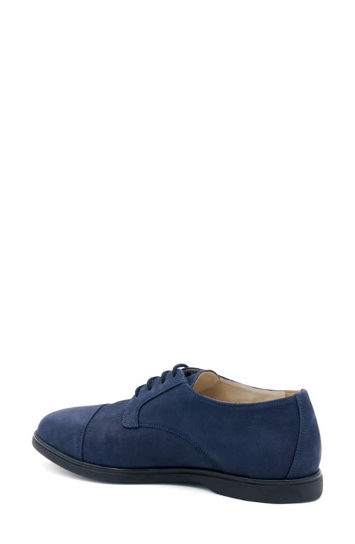 Amalfi By Rangoni Reno Cap Toe Derby In Navy Long Beach