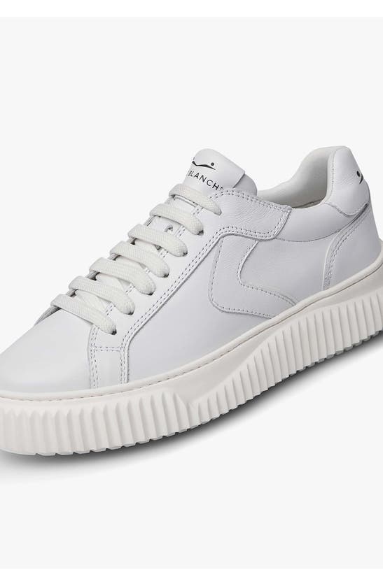 Shop Voile Blanche Lipari Sneaker In White
