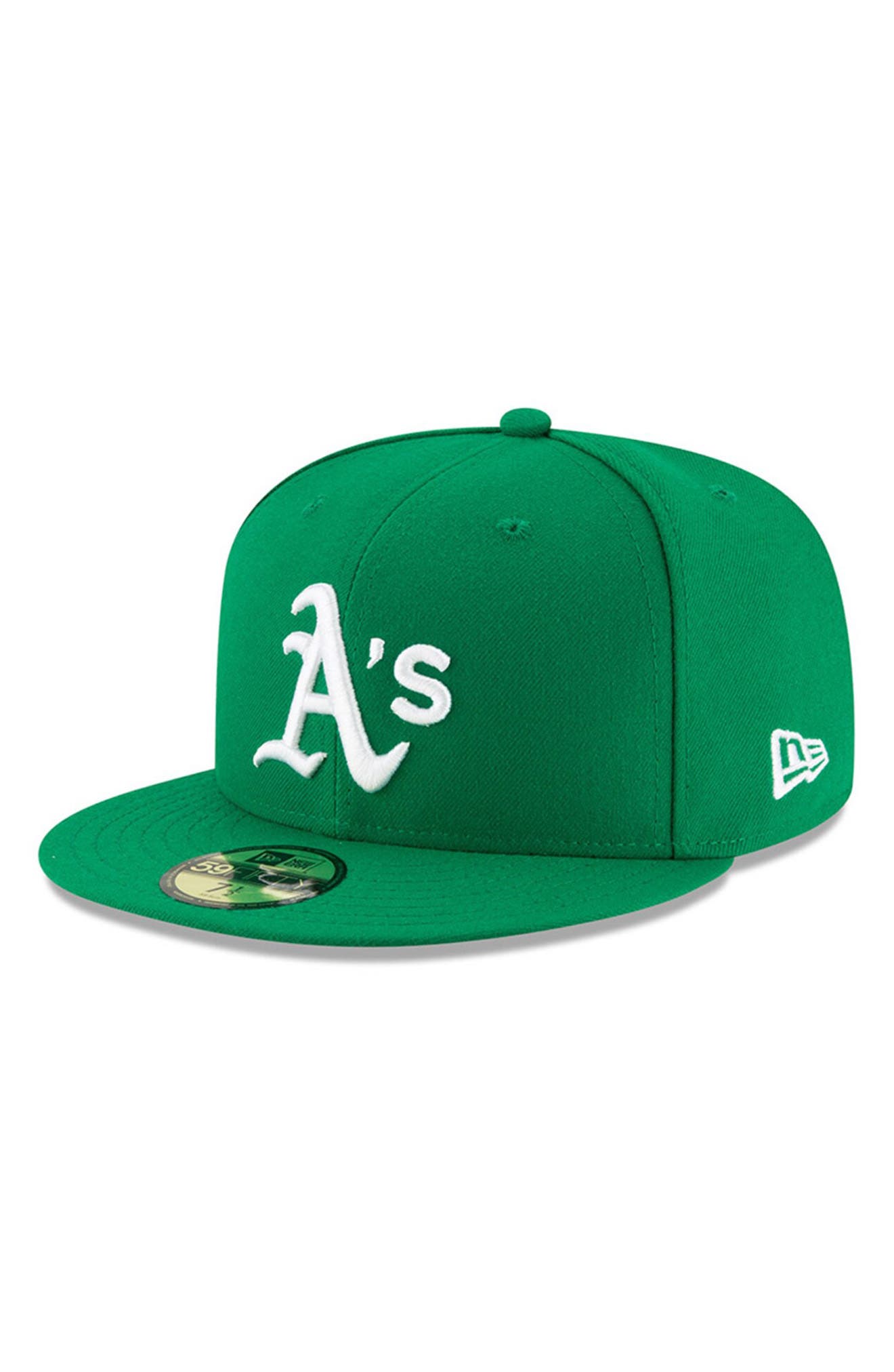 athletics new era hat