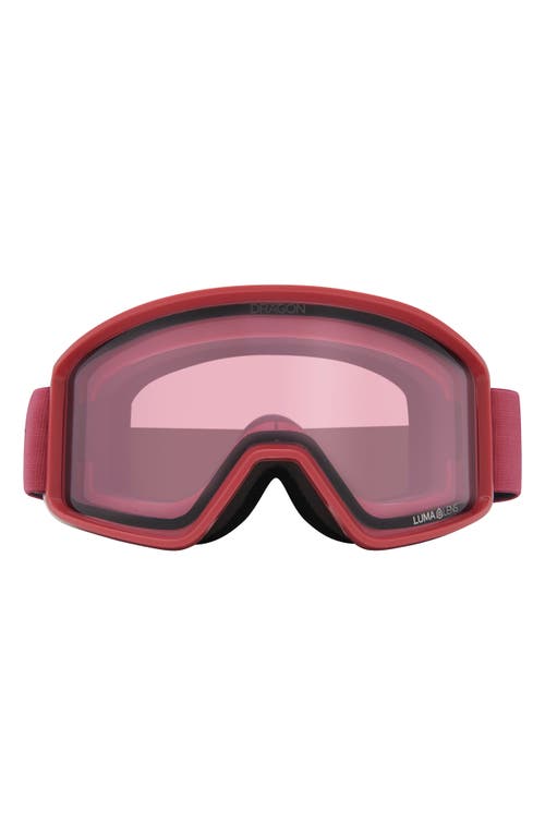 DXT OTG 59mm Snow Goggles in Fuschia Lite Lll Trose