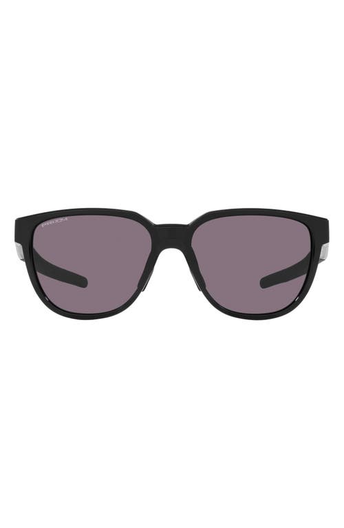 Oakley Actuator 57mm Prizm Rectangular Sunglasses in Black Grey at Nordstrom