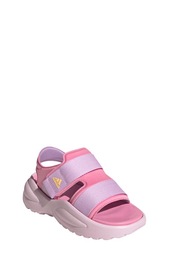 Adidas Originals Kids' Mehana Water Friendly Sandal In Bliss Pink/ Spark/ Bliss Lilac