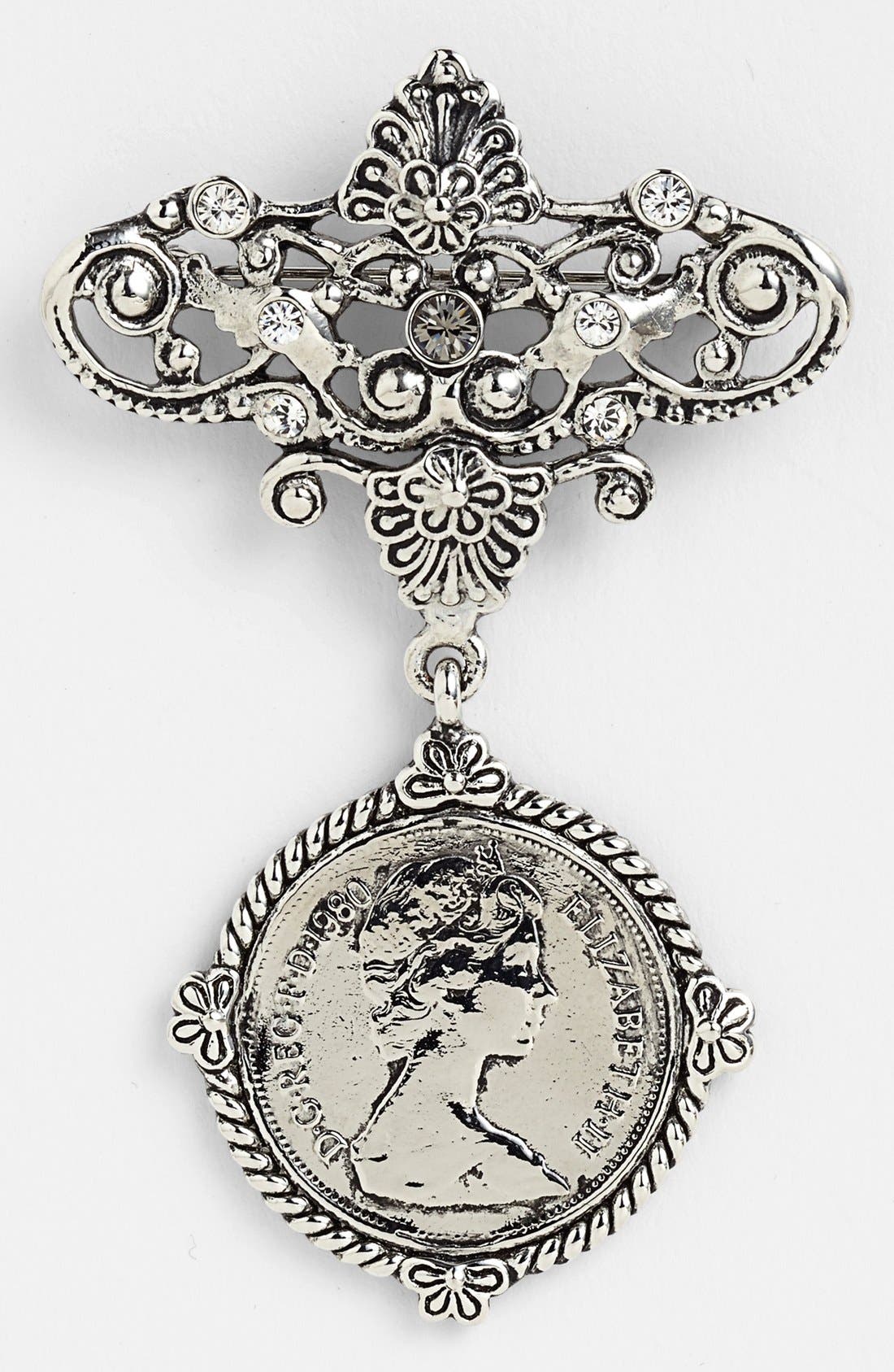 Nordstrom Coin Brooch Nordstrom
