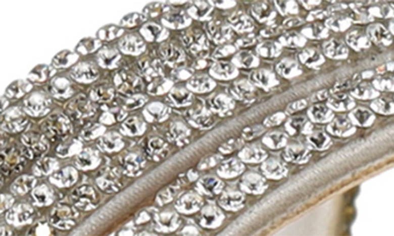 Shop Pelle Moda Darine Slingback Platform Sandal In Silver