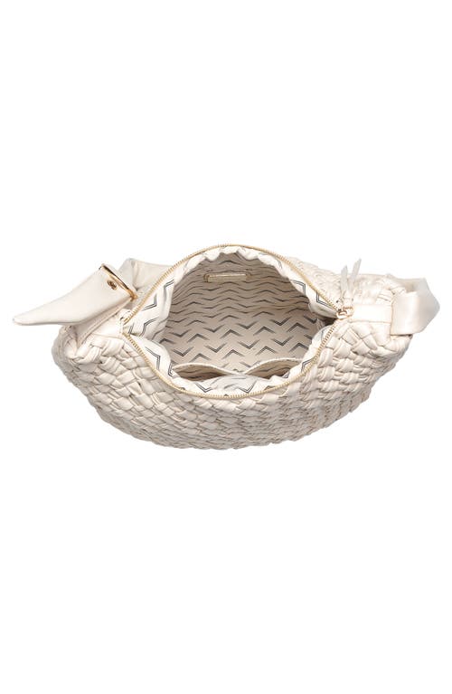 MODA LUXE MODA LUXE WOVEN CROSSBODY BAG
