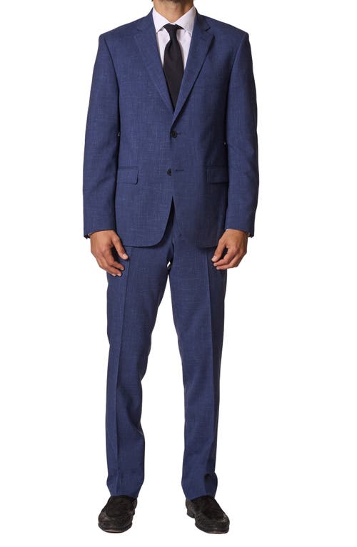 Sartorial Classic Fit Wool & Linen Suit in Blue