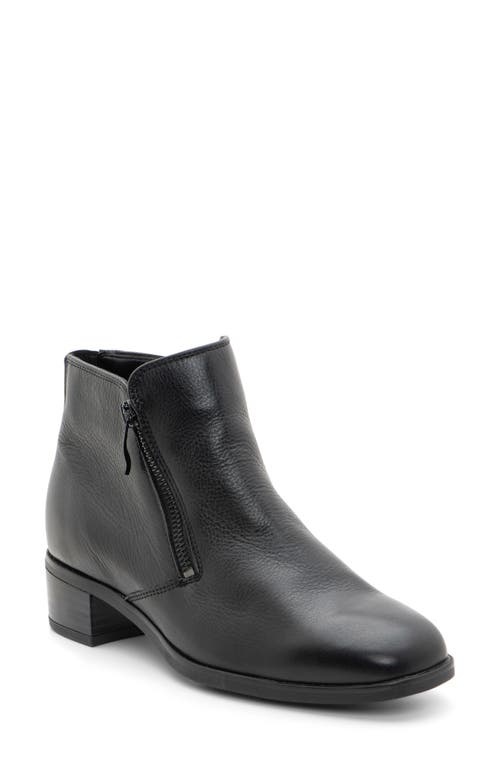 ara Gem Zip Bootie in Black 