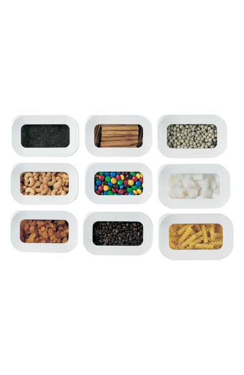 Mepal Modula 5-piece Storage Box Starter Set In White