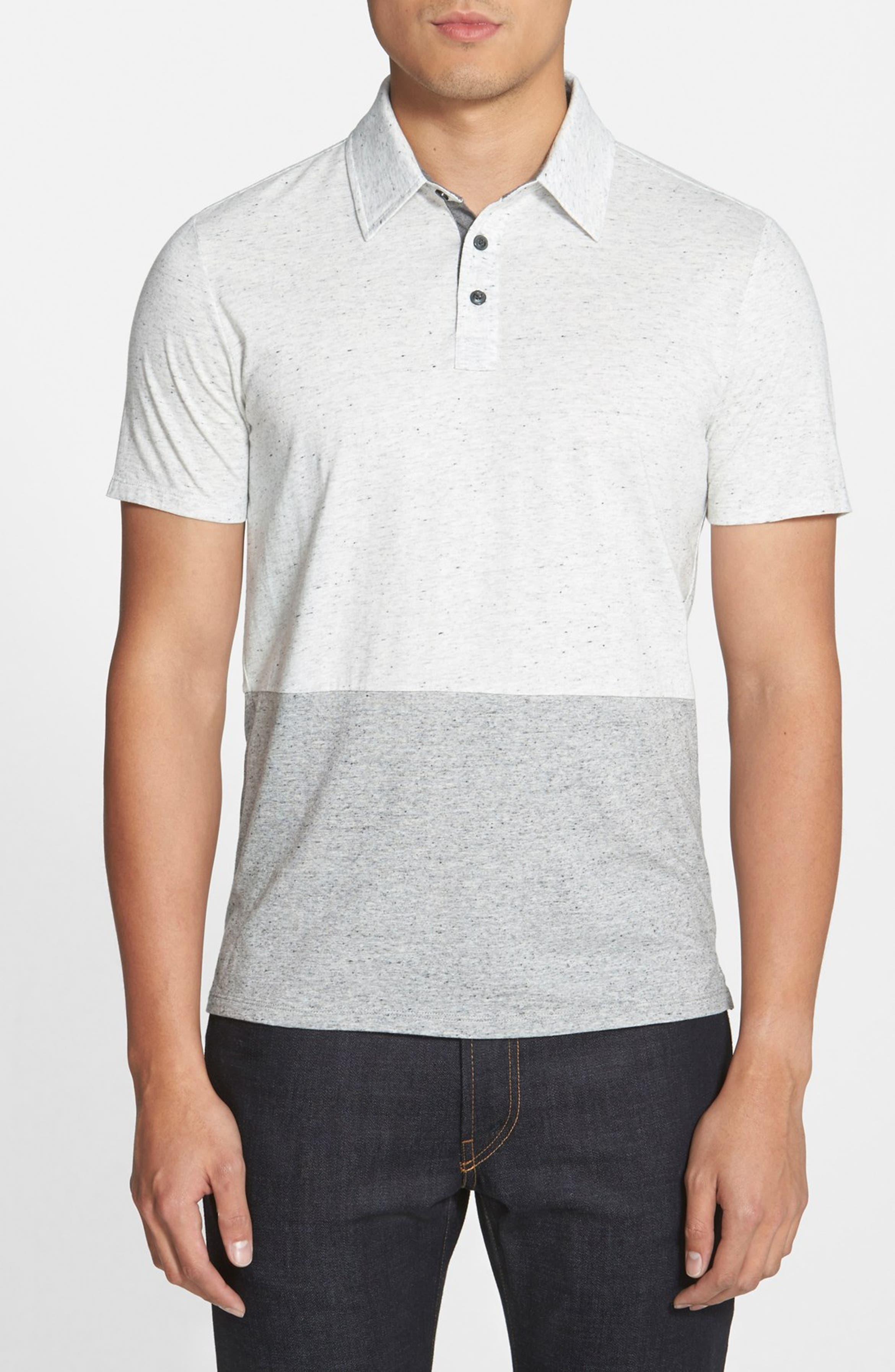 Vince Colorblock Polo | Nordstrom