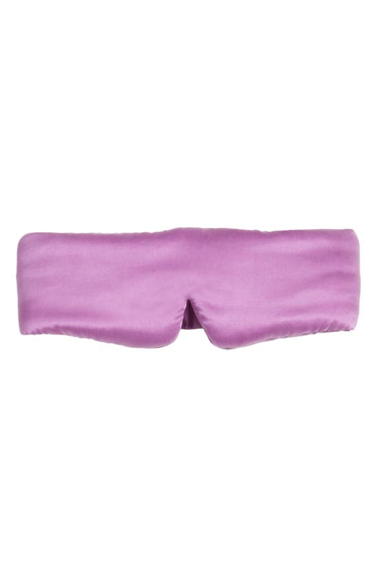 Lunya Washable Silk Sleep Mask In Atmospheric Fuchsia ModeSens