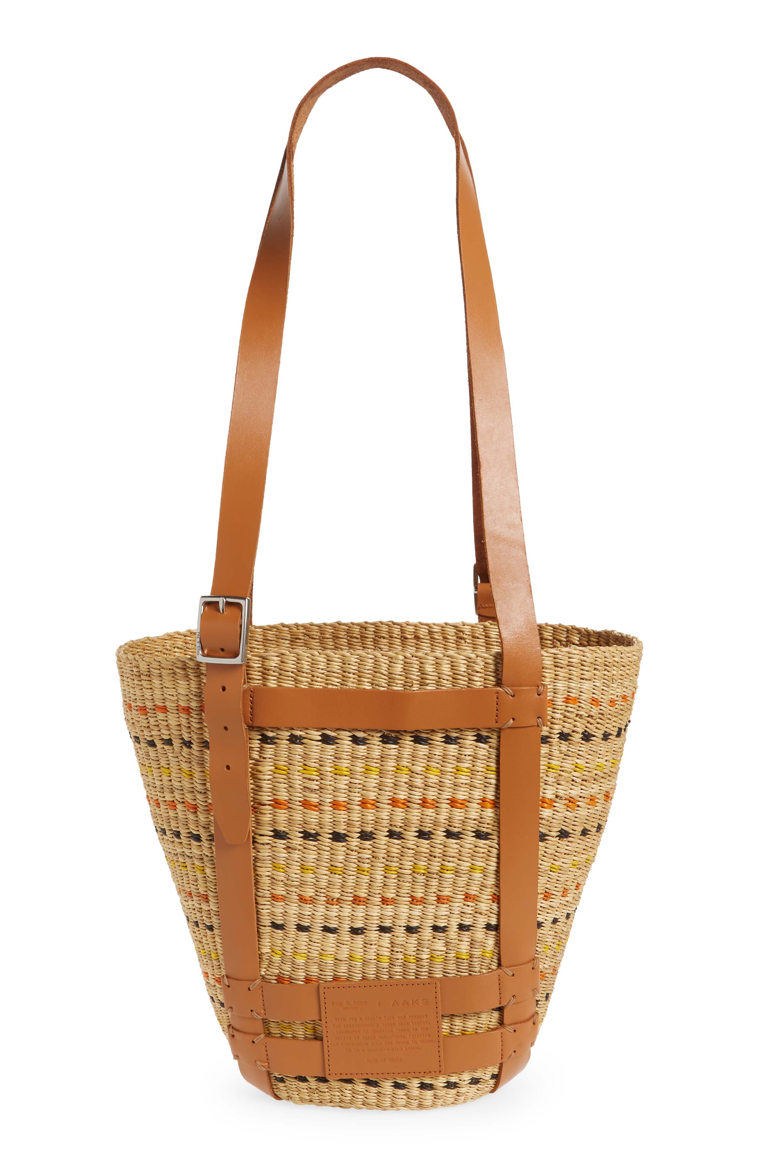 rag \u0026 bone Rbxaaks Straw Tote | Nordstrom