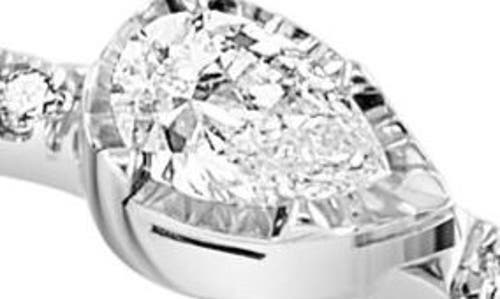 Shop Effy Diamond Ring In White
