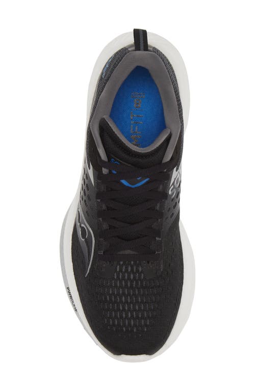 Saucony Round-head Sneakers In Black/white