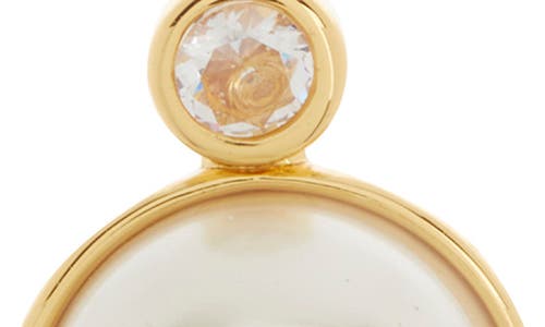 Kate Spade New York Have A Ball Stud Earrings In White/gold Multi