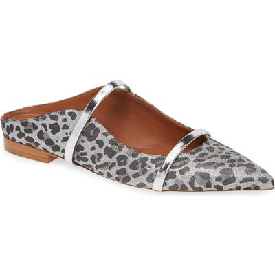 Malone Souliers Maureen Pointy Toe Flat - Metallic
