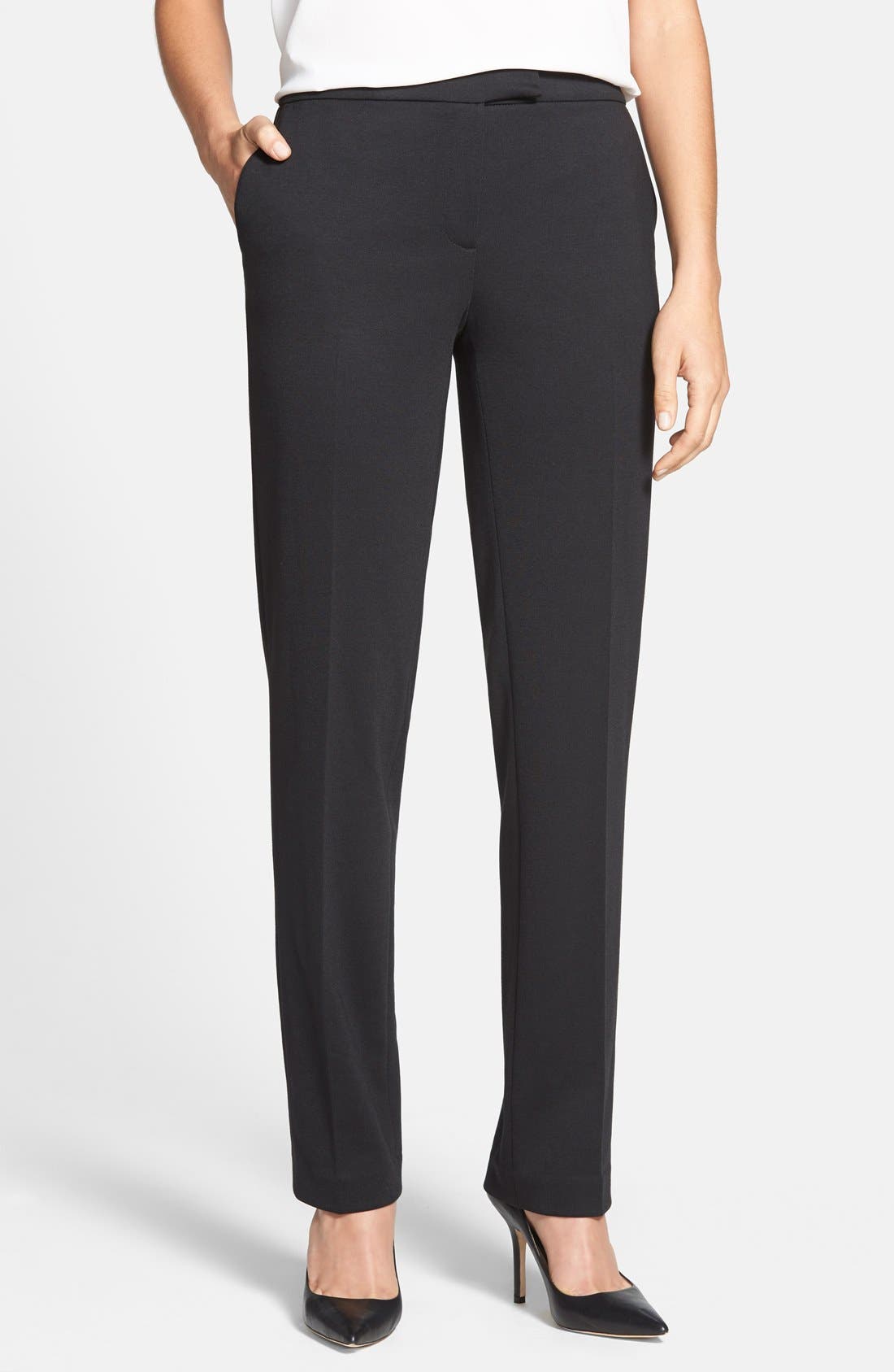 Jones New York 'Sydney' Ponte Pants (Regular & Petite) Nordstrom