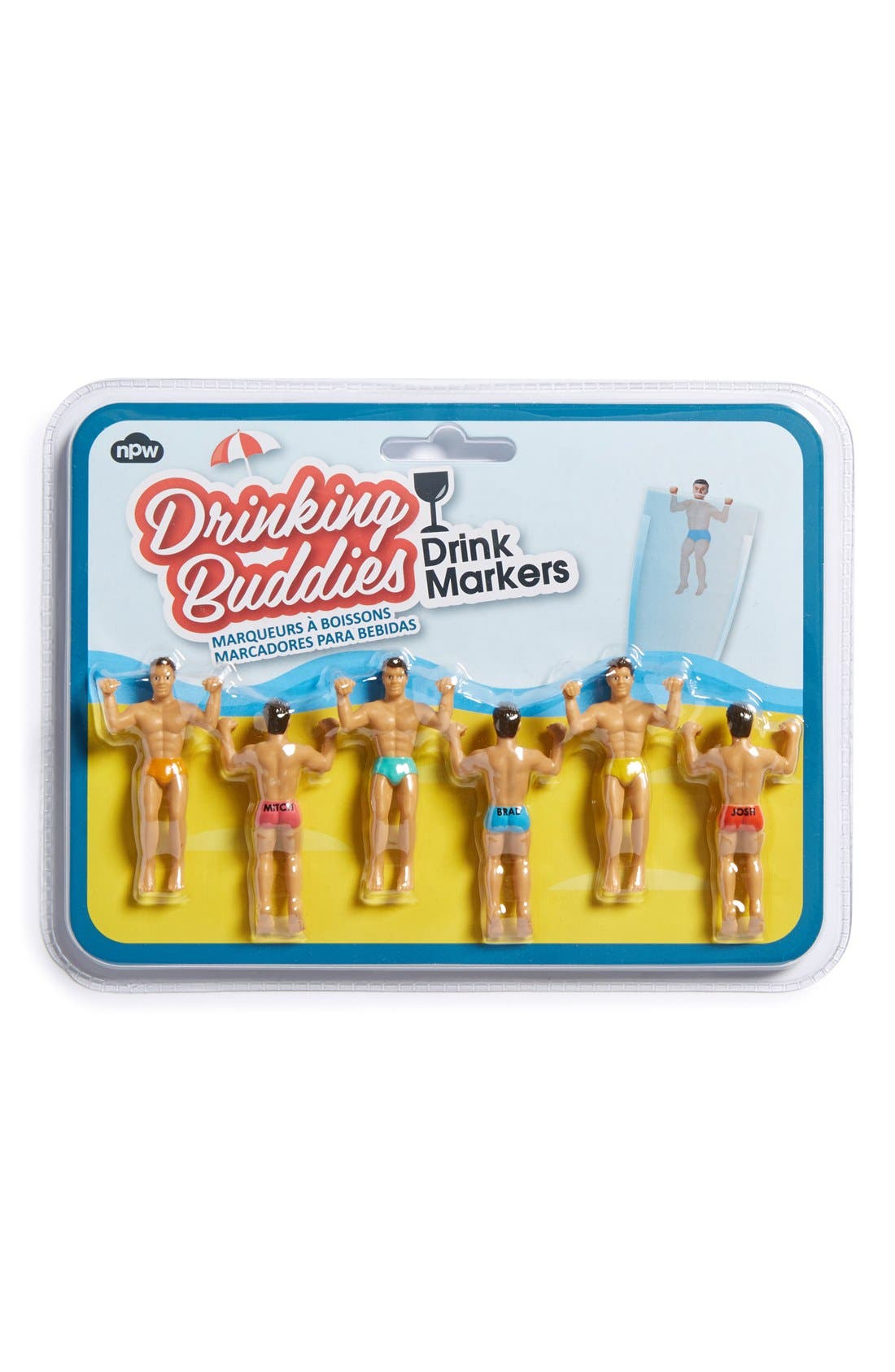 NPW 'Drinking Buddies' Drink Markers (Set of 6) Nordstrom