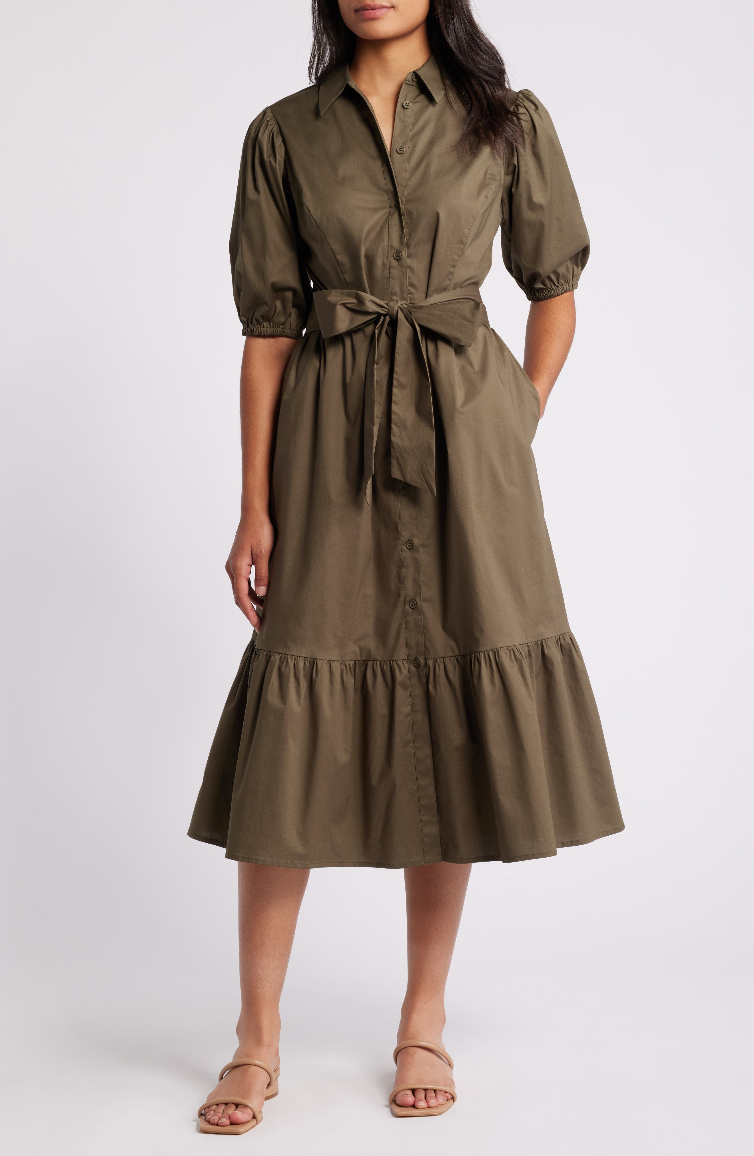 Women's Green Shirtdresses | Nordstrom